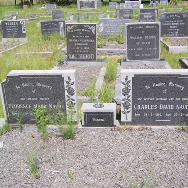 NAUDE Charles David 1902-1977 &amp; Florence Maud 1902-1980