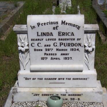 PURDON Linda Erica 1924-1937