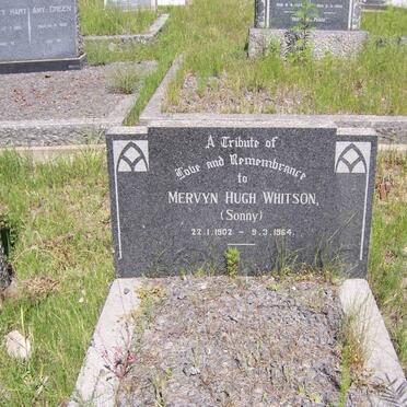 WHITSON Mervyn Hugh 1902-1964