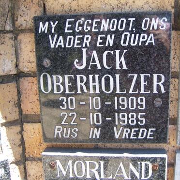OBERHOLZER Jack 1909-1985