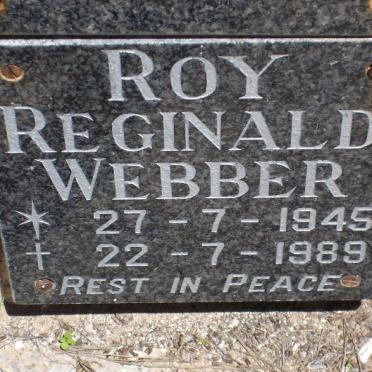 WEBBER Roy Reginald 1945-1989