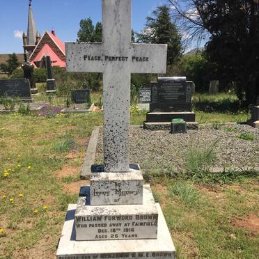BROWN William Forword  -1916