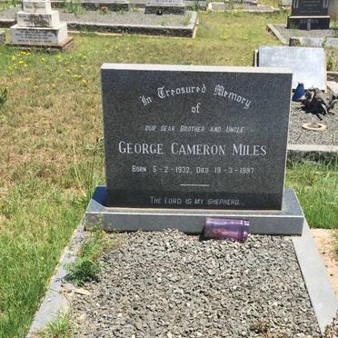 MILES George Cameron 1932-1997