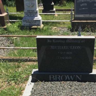 BROWN Michael Leon 1936-2000