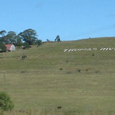 Eastern Cape, CATHCART district, Old Thomas River, Historical Village cemetery