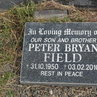 FIELD Peter Bryan 1950-2010