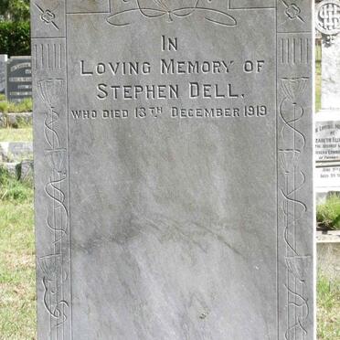 DELL Stephen -1919 &amp; Ellen Eliza 1847-1941