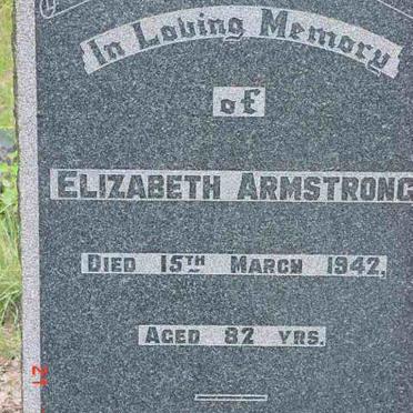 ARMSTRONG Elizabeth -1942