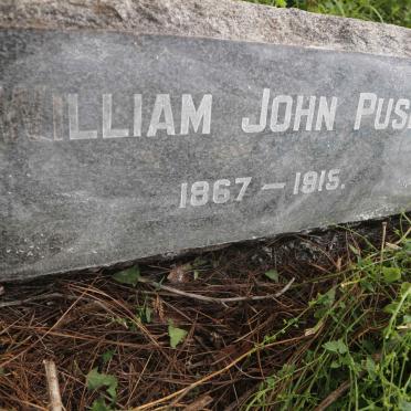 PUSEY William John 1867-1915