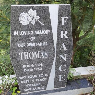 FRANCE Thomas 1898-1960