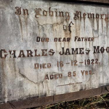 MOORE Charles James -1922 