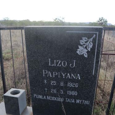 PAPIYANA Lizo J. 1926-1980