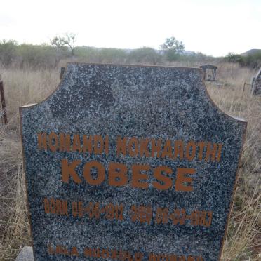 KOBESE Nomandi Nokharoth 1912-1983