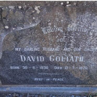 GOLIATH David 1930-1970