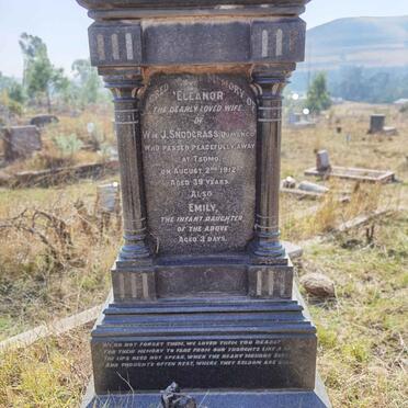 SNODGRASS Eleanor -1912 :: SNODGRASS Emily