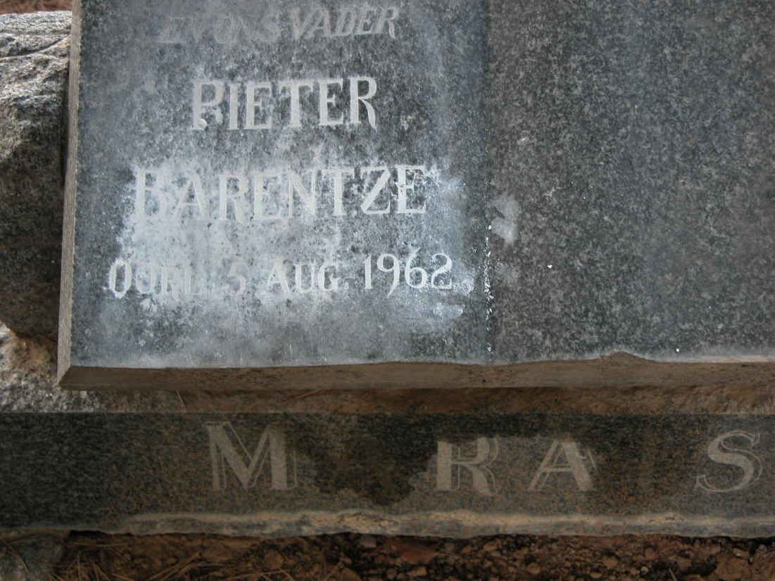 MARAIS Pieter Barentze -1962