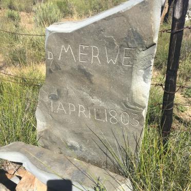 Eastern Cape, CRADOCK district, Strydomskraal, single grave