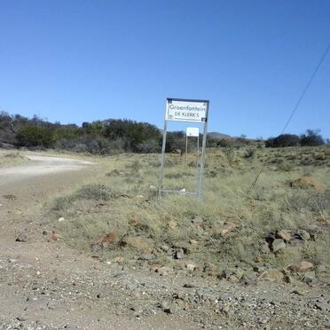 Eastern Cape, CRADOCK district, Groene Fontein 269, Groenfontein, farm cemetery