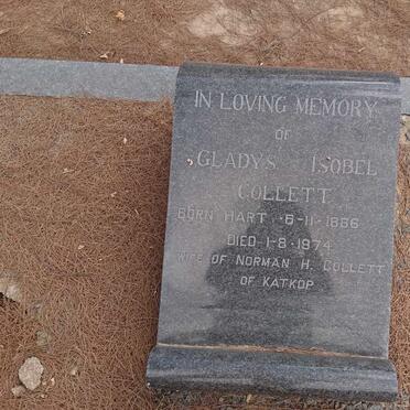 COLLETT Norman Hugh 1877-1966 &amp; Gladys Isobel HART 1886-1974