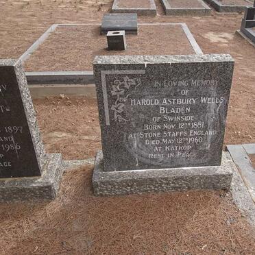 BLADEN Harold Astbury Wells 1881-1960 &amp; Nellie Talbot GRACE 1897-1986