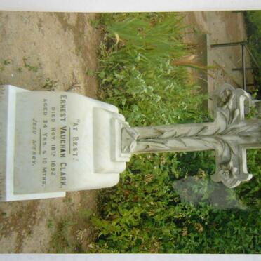 CLARK Ernest Vaughan -1892