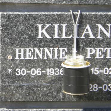 KILIAN Hennie 1936- &amp; Petro 1933-2009