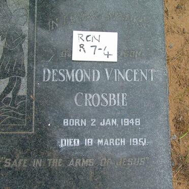 CROSBIE Desmond Vincent 1948-1951
