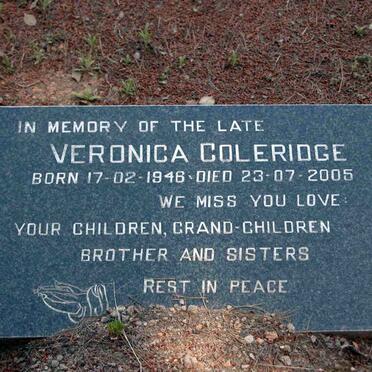 COLERIDGE Veronica 1946-2005