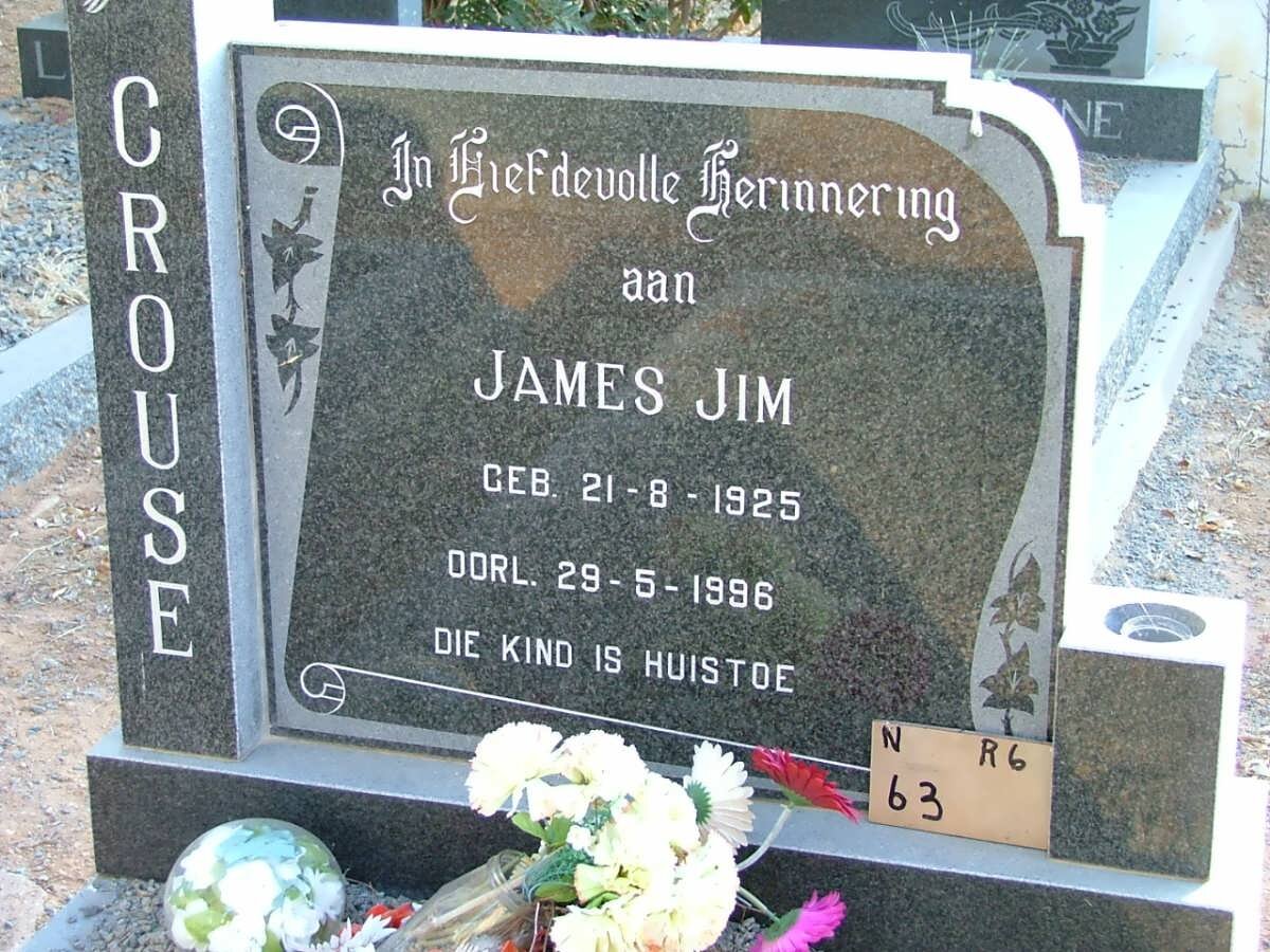CROUSE James Jim 1925-1996