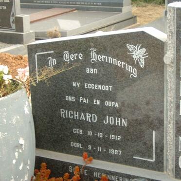 DORFLING Richard John 1912-1987