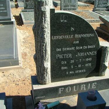 FOURIE Pieter Johannes 1949-1970