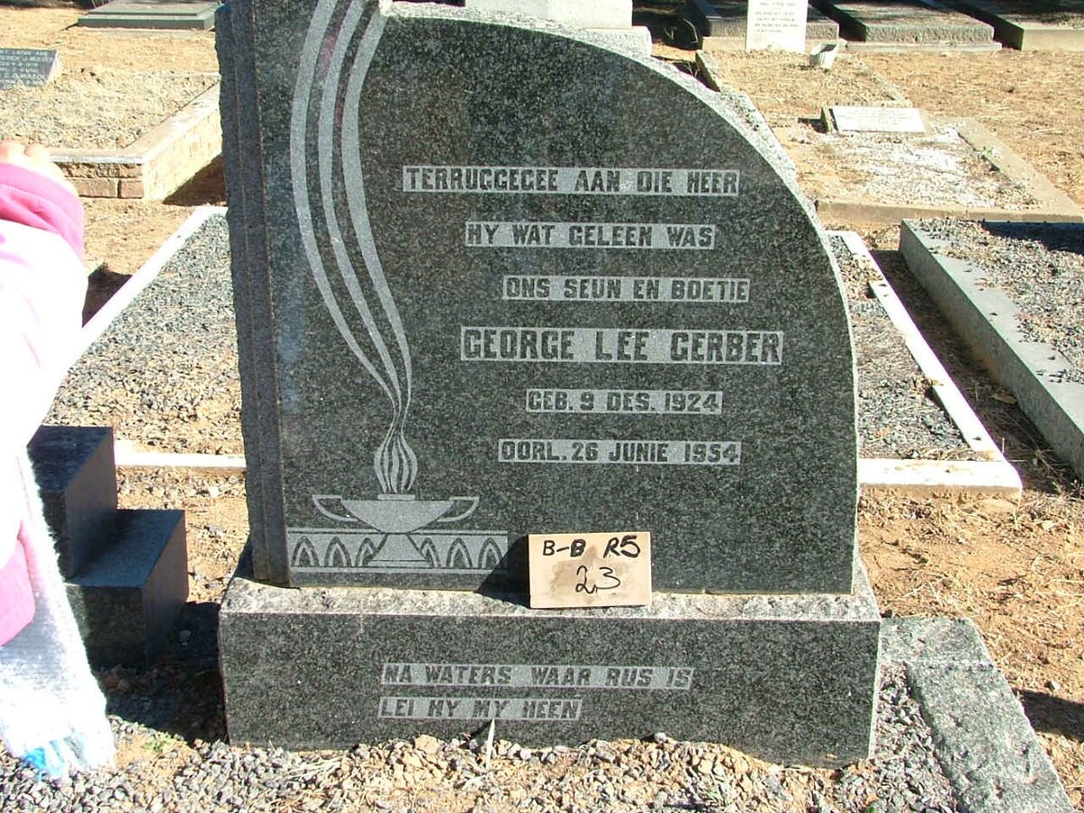 GERBER George Lee 1924-1954