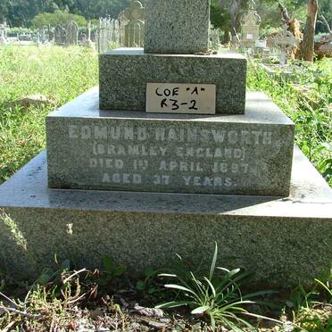 HAINSWORTH Edmund -1897