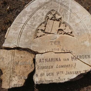 HEERDEN Maria Catharina, van nee LOMBARD -18??