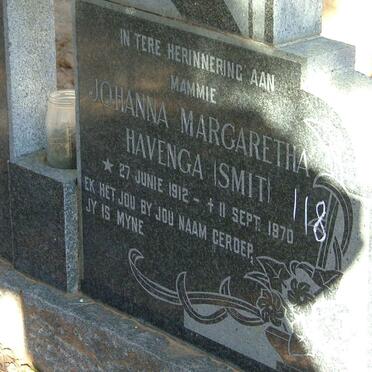 HAVENGA Nicolaas Hendrik 1911-1966 &amp; Johanna Margaretha SMIT 1912-1970 