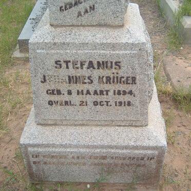 KRÜGER Stefanus Johannes 1894-1918