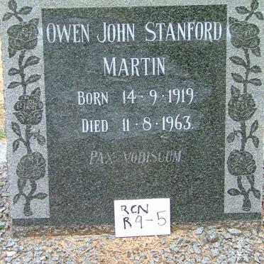 MARTIN Owen John Stanford 1919-1963