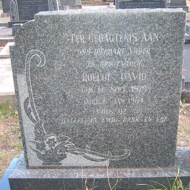 MULLER Roelof David 1879-1964