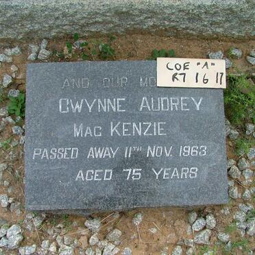 MACKENZIE Gwynne Audrey -1963