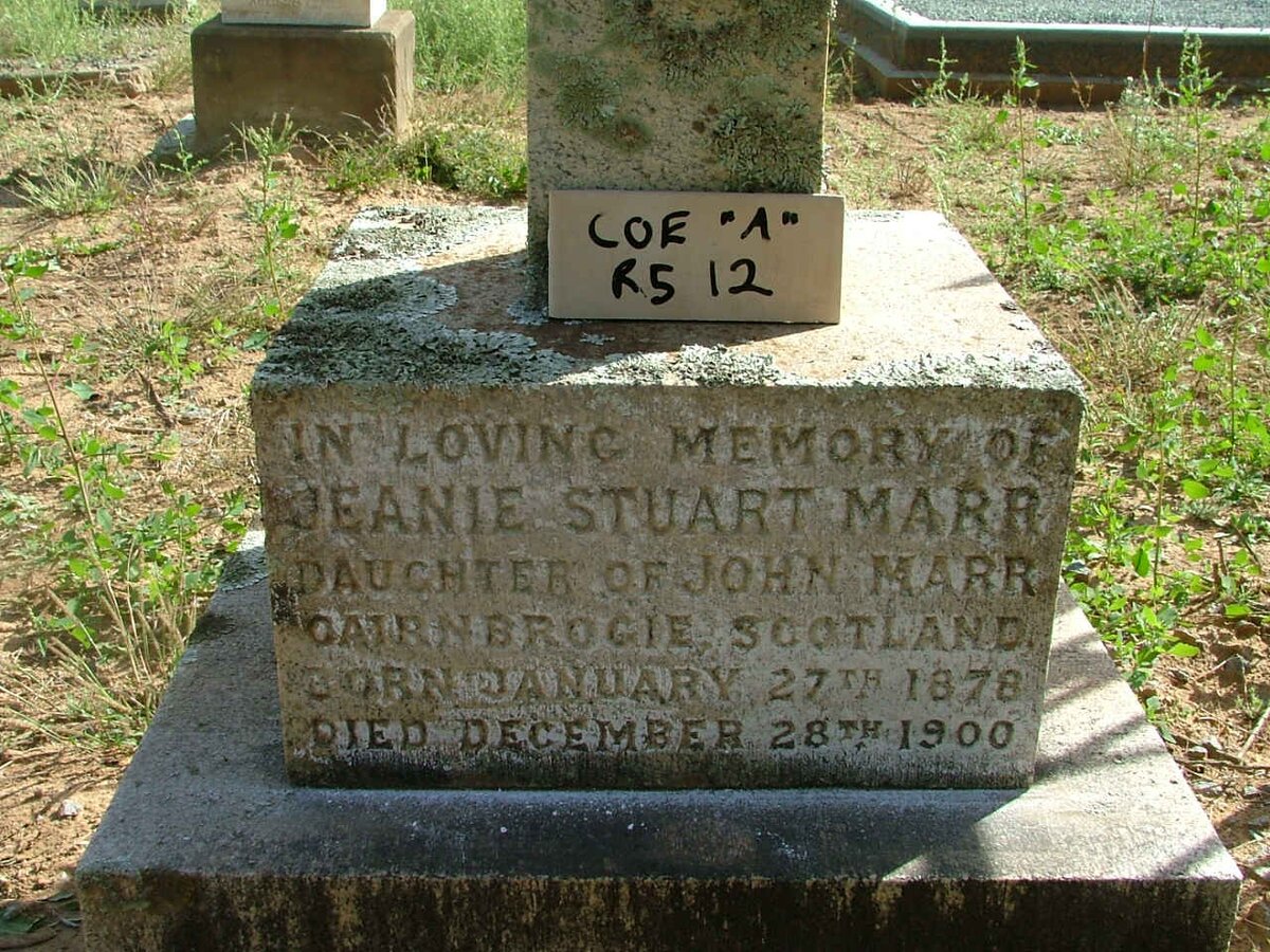 MARR Jeanie Stuart 1878-1900