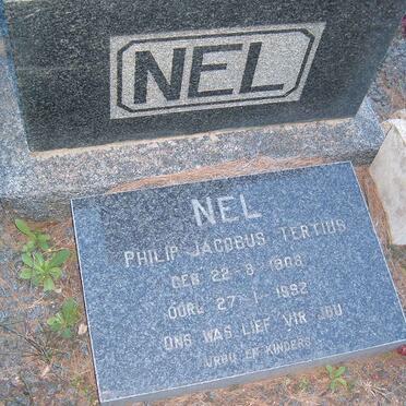 NEL Philip Jacobus Tertius 1908-1992