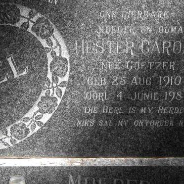NEL Hermanus Stephanus 1904-1961 &amp;  Hester Carolina COETZER 1910-1984_1