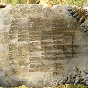 PAXTON Eric Cameron -1932