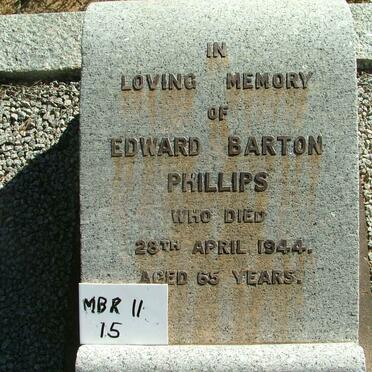 PHILLIPS Edward Barton -1944