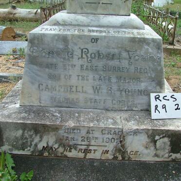 YOUNG Donald Robert -1902