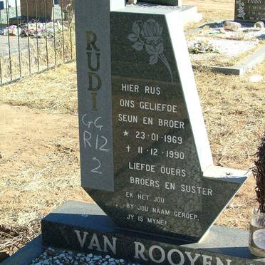 ROOYEN Rudi, van 1969-1990