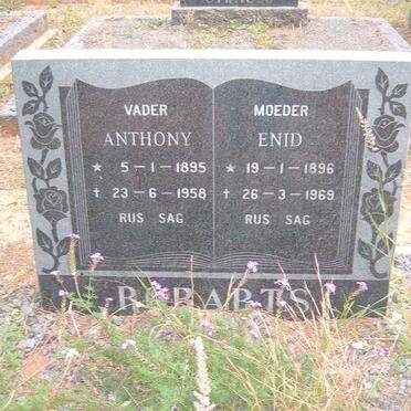 ROBARTS Anthony 1895-1958 &amp; Enid 1896-1969