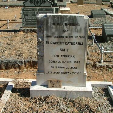 SMIT Elizabeth Catherina nee FERREIRA -1946