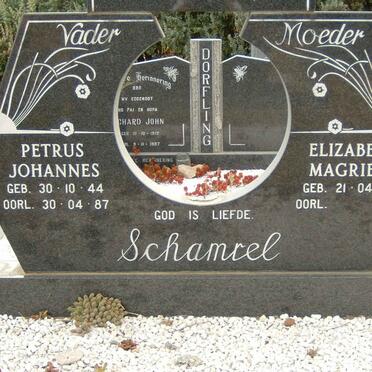 SCHAMREL Petrus Johannes 1944-1987 &amp; Elizabeth Magrieta 1947-