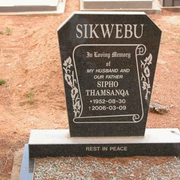 SIKWEBU Sipho Thamsanqa 1952-2006